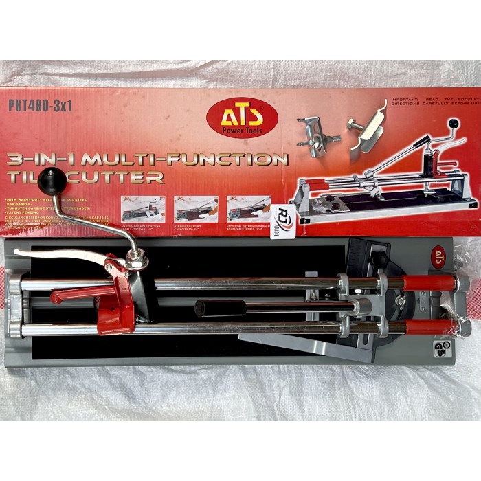 Mesin Alat Potong Keramik Granit Meja 3-IN-1 Tile Cutter ATS PKT 460mm