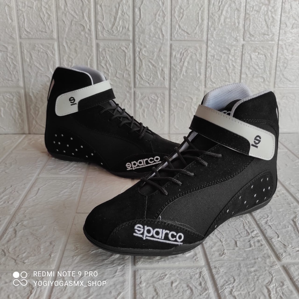 Sepatu drag race sepatu touring keren new V BLACK sepatu balap keren sepatu berkendara touring sunmori atau harian juga oke