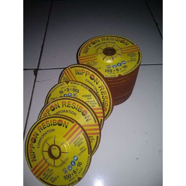 batu gerinda nippon resibon 4inch poles