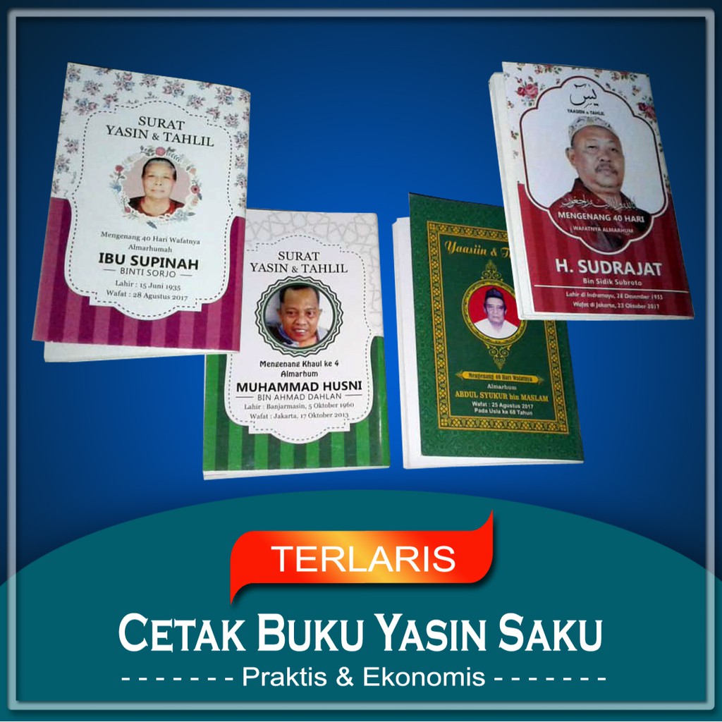 Buku Yasin Majmu Lathif Ukuran Besar