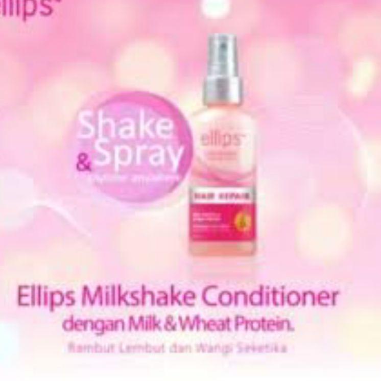 Pasti Murah Ellips Milshake Conditioner Leave-On Hair Repair 110ml