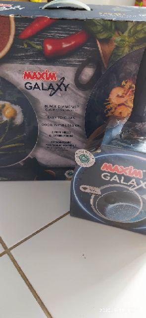 Maxim Gal2set Galaxy 30 Cm Wok 22 Cm Fry Pan