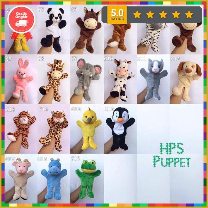 Boneka Tangan Binatang Yelvo Promo