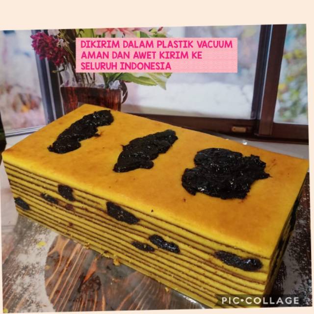 Kue Lapis Legit Plum Lapis Legit Original Kue Lapis Cake Bolu Full Wisman Uk 20 X 10 Cm Shopee Indonesia
