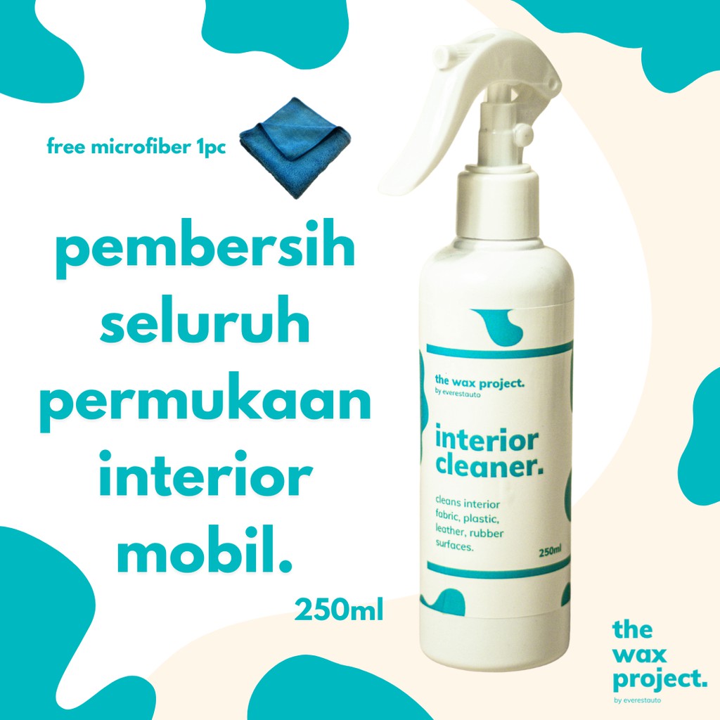 Interior Cleaner - Pembersih Interior Jok Plafon Kulit Dashboard Karpet Plastik Kain Mobil