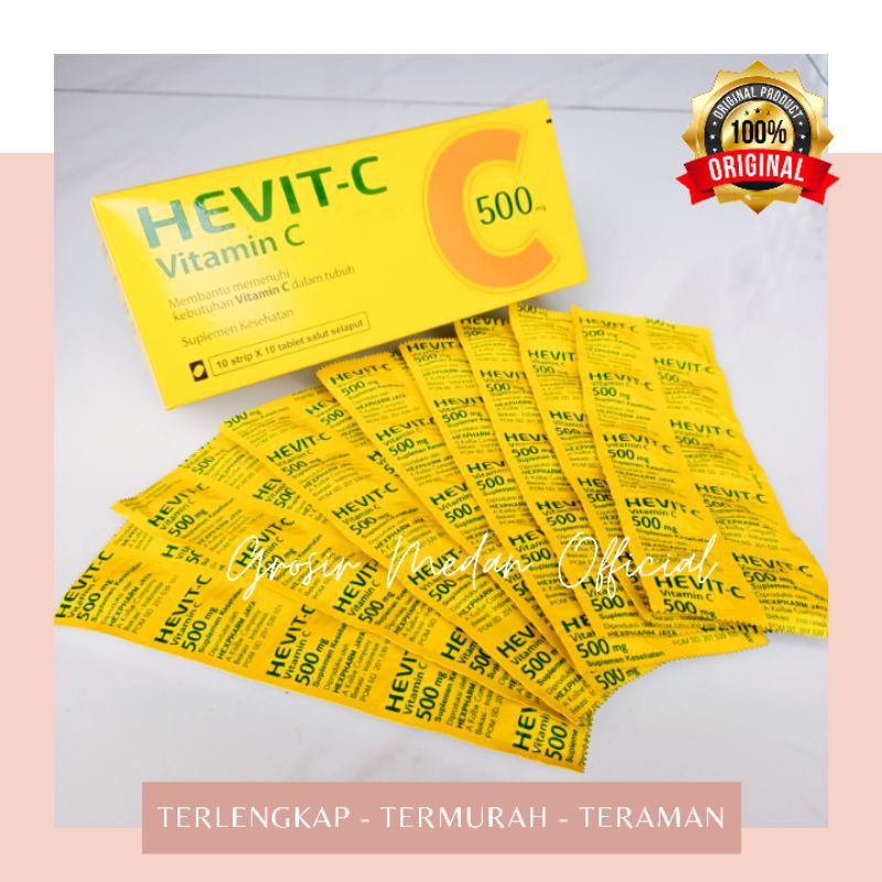 HEVIT C 500 MG VITAMIN C DAYA TAHAN TUBUH