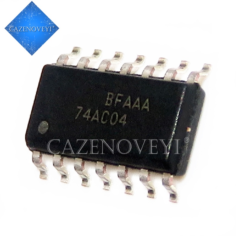 5pcs Ic 74ac04scx 74ac04sc 74ac04 Sop14-3.9Mm
