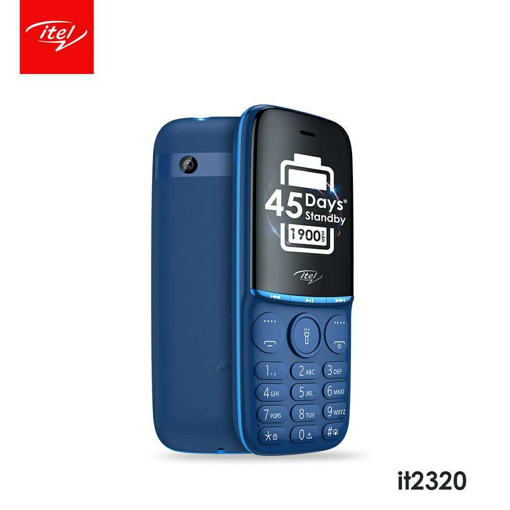 ITEL it2320 - FEATURE PHONE - CAMERA - MP3- DUAL SIM MURAH