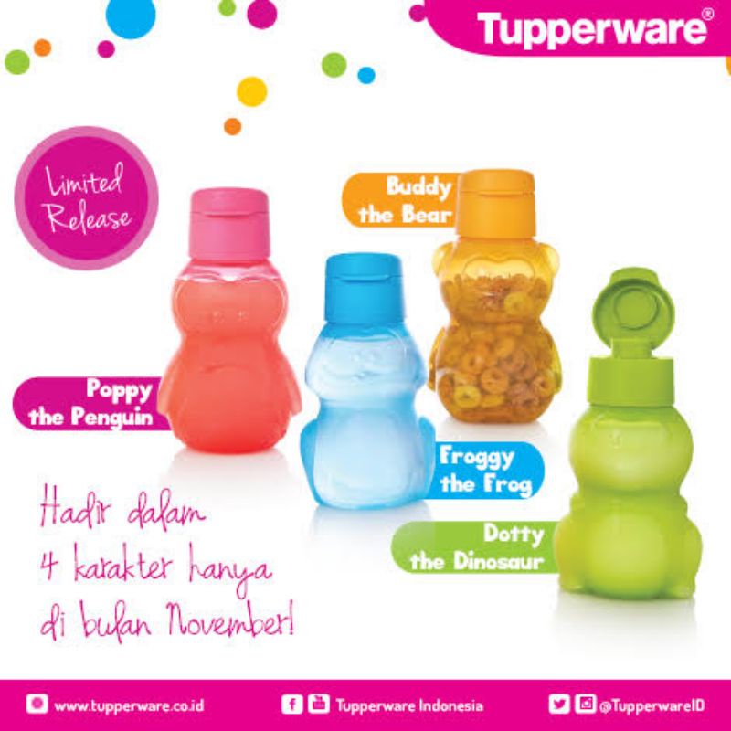 TUPPERWARE_ ECO BOTTLE KIDS 350ml