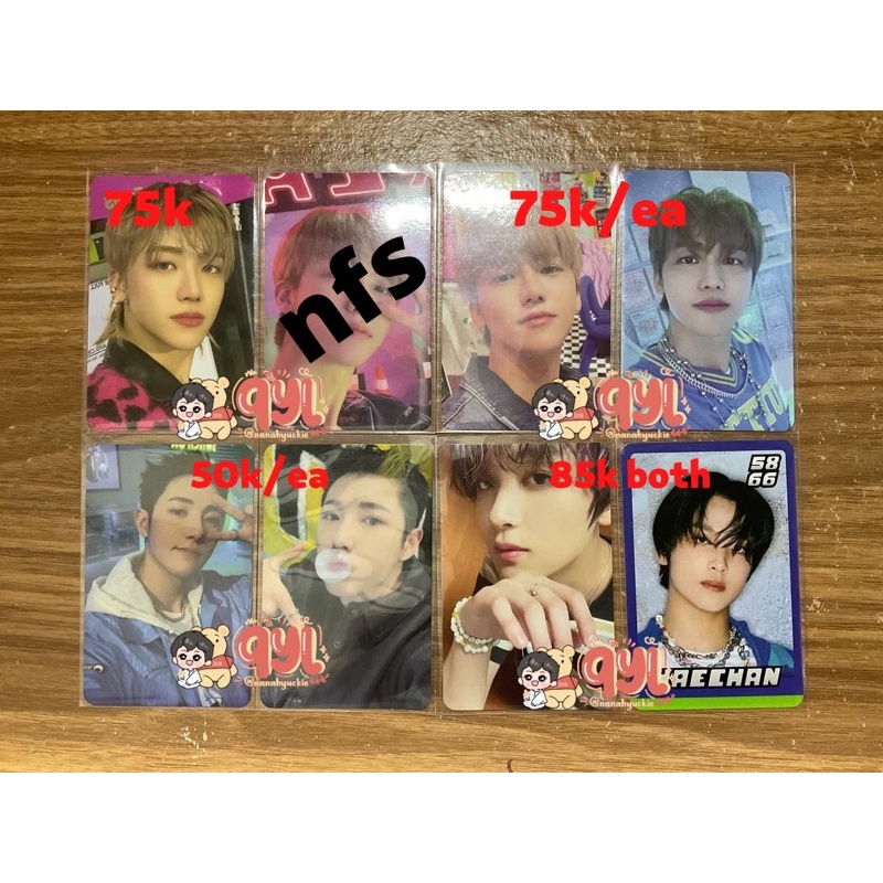 PHOTOCARD HAECHAN DIGIPACK BEATBOX SELCA