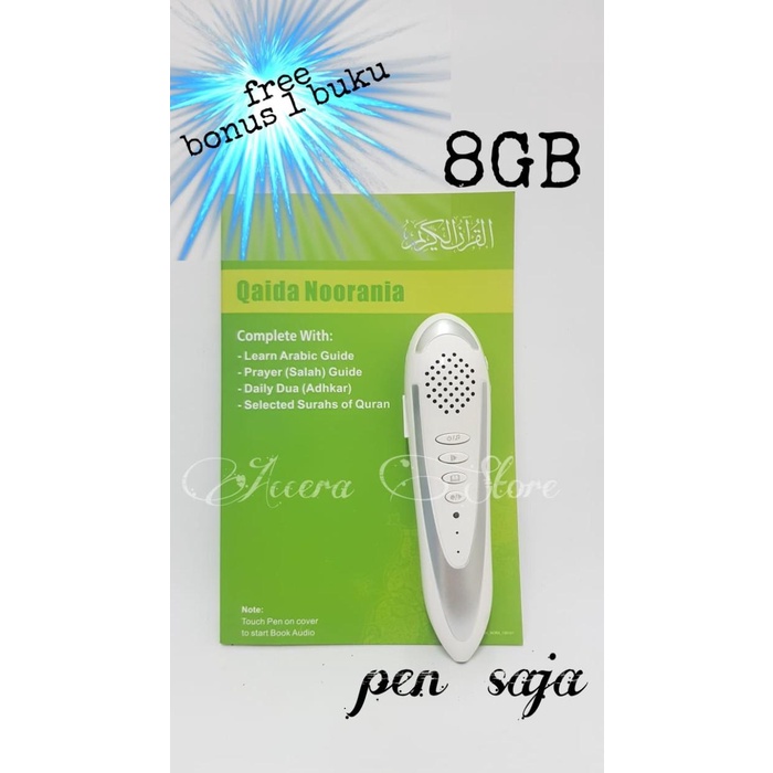 

Pen Saja 8Gb Readpen - 8Gb Pen Quran Pq15 - Hanya Pen