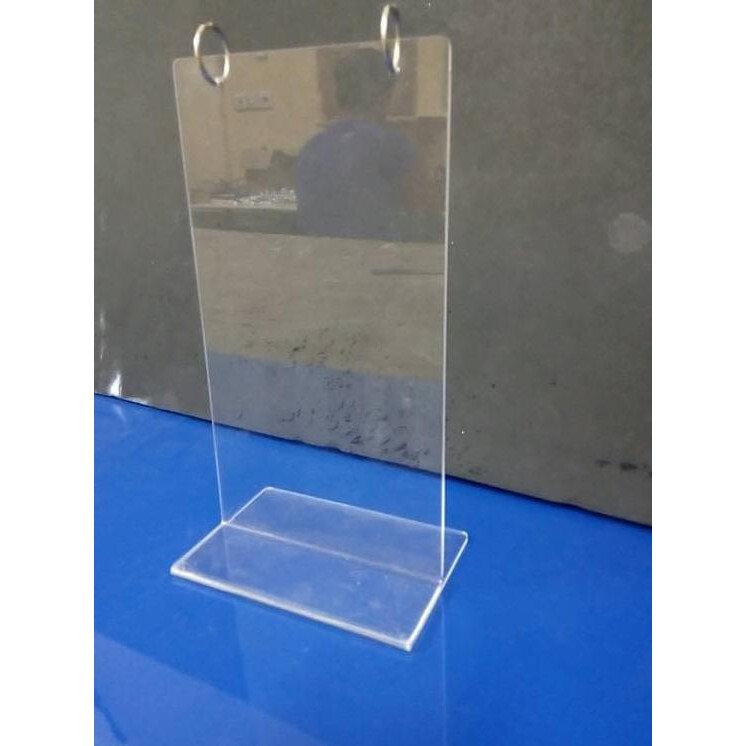 

♬ Acrylic Tempat Menu model gantung uk A5 ✮