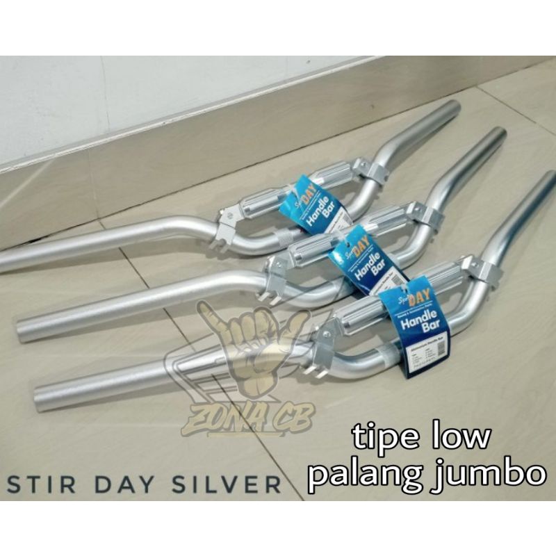 stang day tipe low stabilizer jumbo silver / stank stir pendek copy daytona stabilizer big besar ori