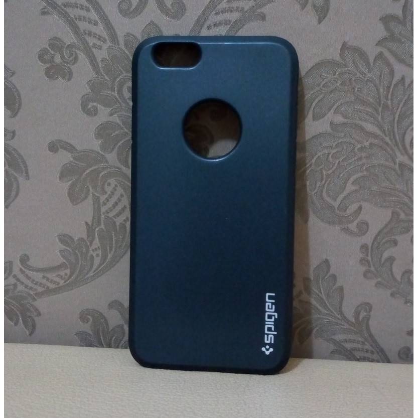 SGP / SPIGEN SHINING TPU ARMOR CASE IPHONE 6 PLUS & 6S PLUS BLACK
