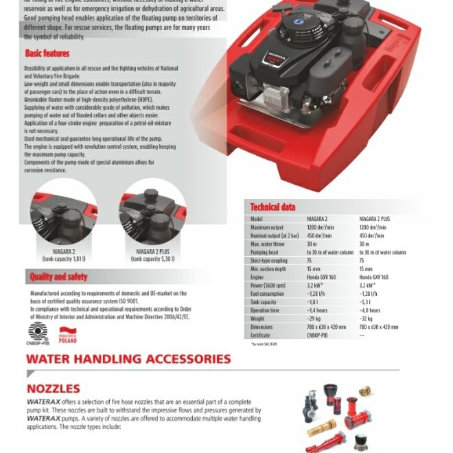 Floating fire pump Niagara