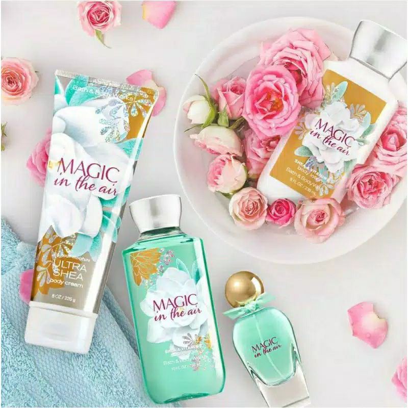 BATH &amp; BODY WORKS BBW MAGIC IN THE AIR SERIES MIST LOTION SHOWER GEL BODY CREAM HAND CREAM SHOWER GEL BODY CREAM LOTION MIST WASH WALLFLOWER ROOMSPRAY SCENTPORTABLE GENTLE GEL DEEP CLEANSING GENTLE FOAMING CREAMY LUXE