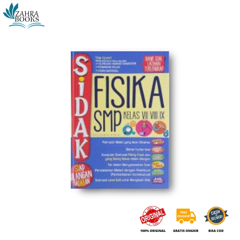 #BK - SIDAK SIAP ULANGAN DADAKAN FISIKA/BIOLOGI SMP KELAS VII, VIII, IX-FISIKA