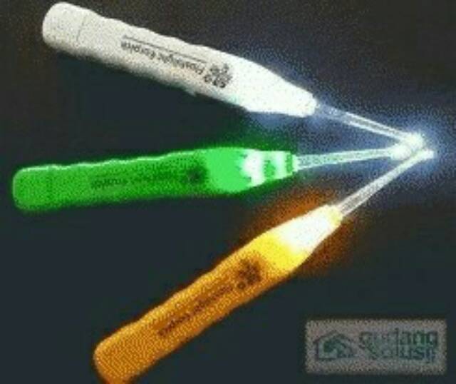 EARPICK WITH LED FLASHLIGHT - KOREK KUPING DGN LAMPU LED