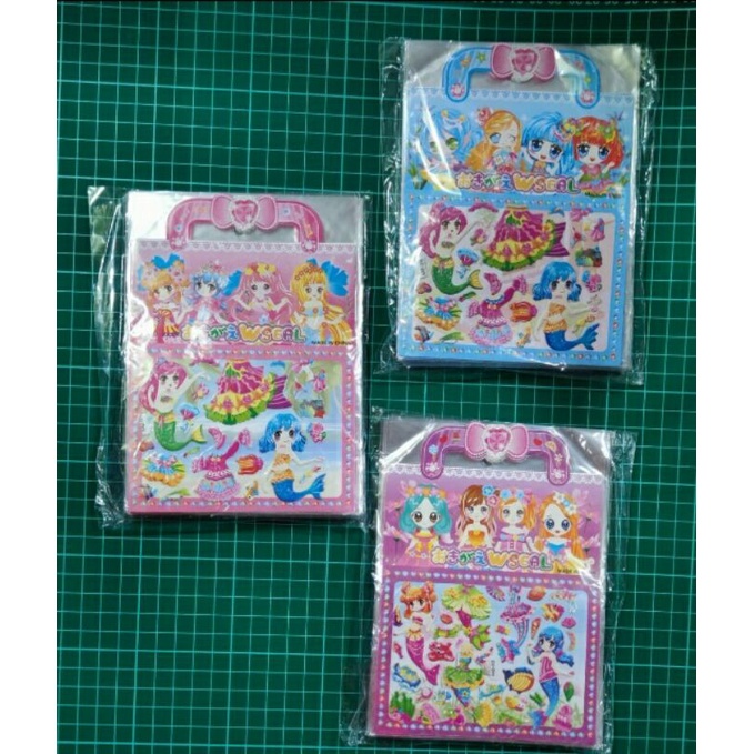 

stiker timbul tas isi 20 pcs