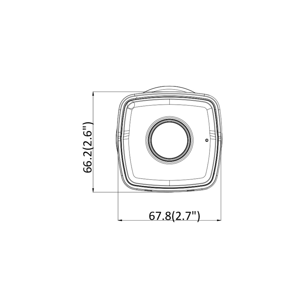 HIKVISION DS-2CD1023G0-IUF Hikvision 2 MP Build-in Mic Fixed IPCamera