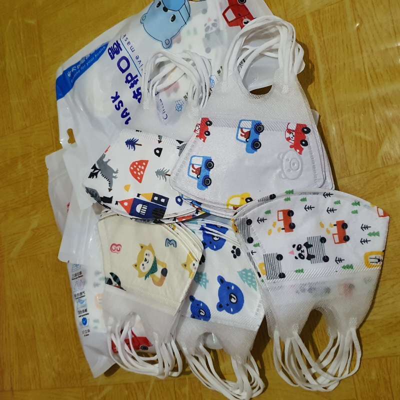 TERMURAH MASKER DUCKBILL ANAK KARAKTER CWOK CWEK 3 PLY ANAK USIA 4-12 THN ISI 1PCS