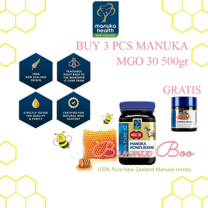 

Madu Manuka MGO 30 500GR