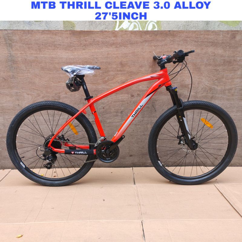Sepeda Gunung Thrill Cleave 3.0 Alloy 27'5Inch New 3x7Sp