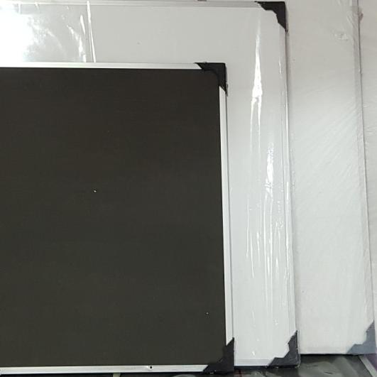 

✼ Papan Tulis Whiteboard dan Kapur Ukuran 60x80 ♜