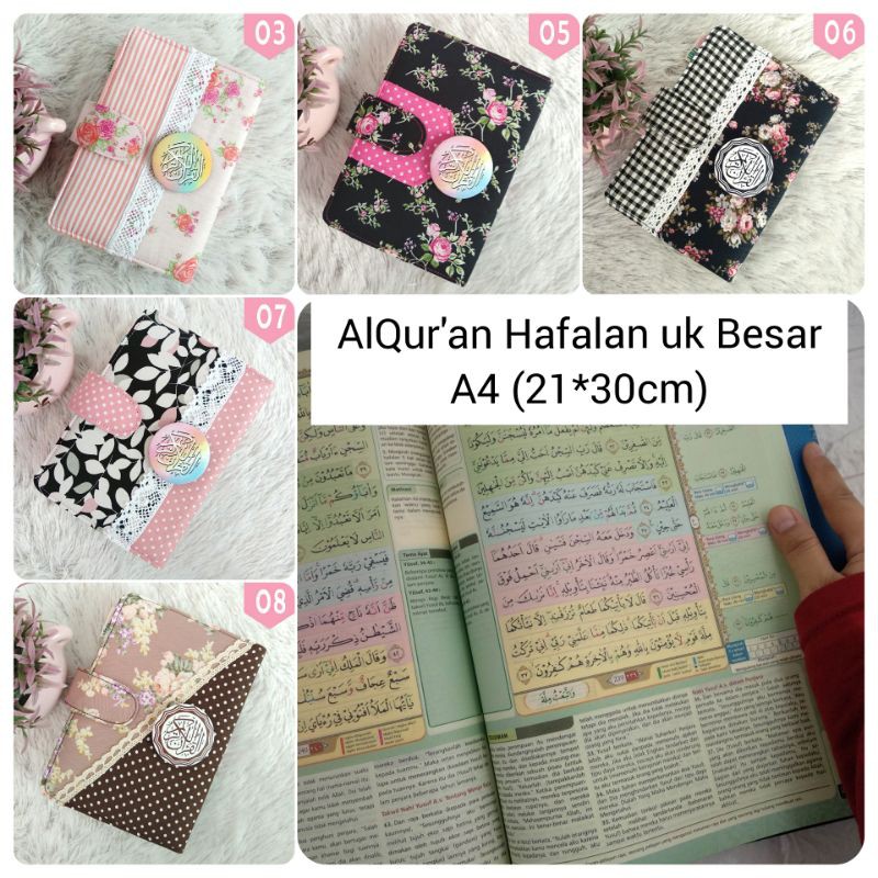 Quran Hafalan Hufaz Terjemahan Blok Warna A4 Besar