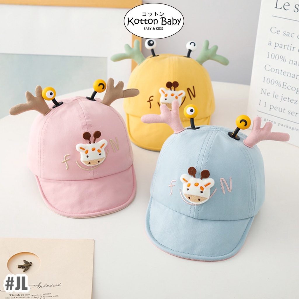 6-24 bln | TOPI BASEBALL ANAK / TOPI BUCKET ANAK KARAKTER LUCU PEREMPUAN UNISEX CATALOG JNY JL