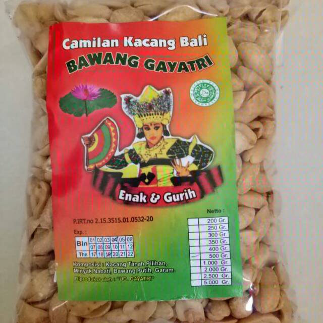 

Kacang bawang Bali Gayatri 1kg "Fresh Stock