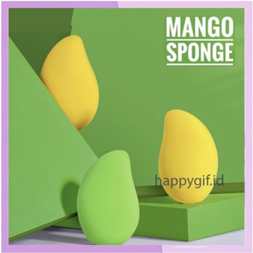 Spon Mangga Muda | Beauty Blender Mangga The sponge is very comfortable to use with microcapsule technology XX052