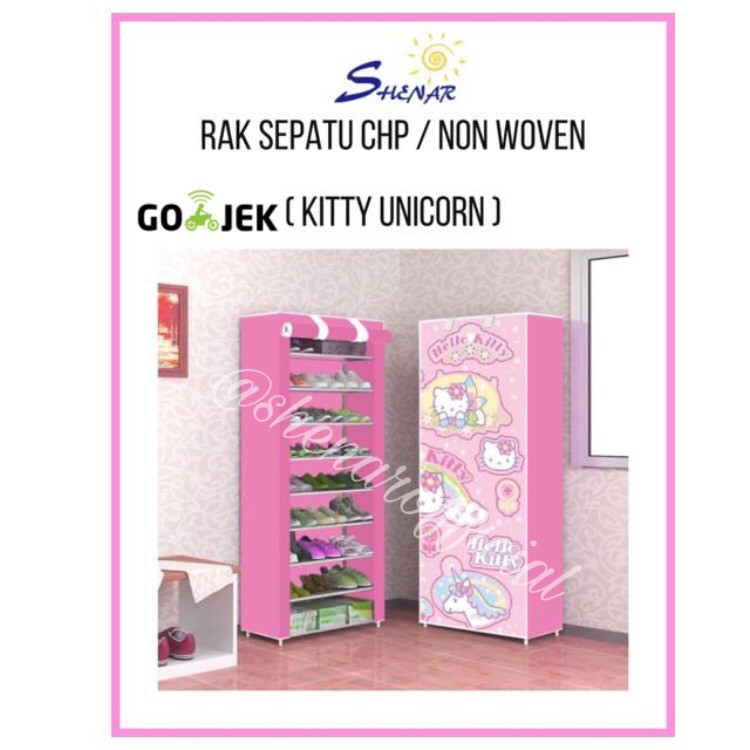 RAK SEPATU KAIN KARAKTER/ SHOE RACK( RS CHP ),SHENAR