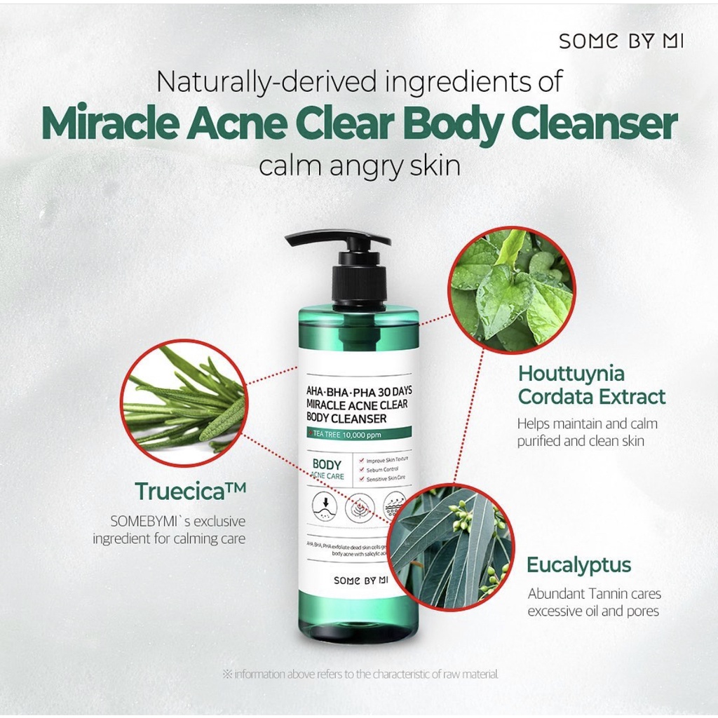 Some By Mi AHA BHA PHA Miracle Acne Clear Body Cleanser 400GR