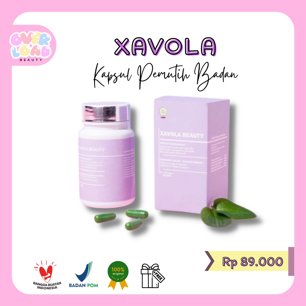 XAVOLA BEAUTY KAPSUL PEMUTIH BADAN