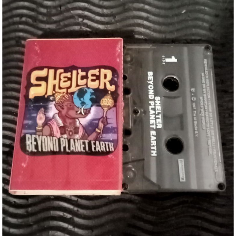 Kaset Pita Cassette Tape Shelter - Beyond Planet Earth - Alternative rock Punk