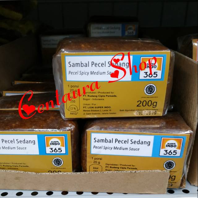 

Sambal Pecel 365 Pedas Sedang Istimewa 200gr