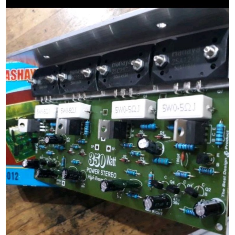 Kit power amplifier OCL 350W stereo DSY-012