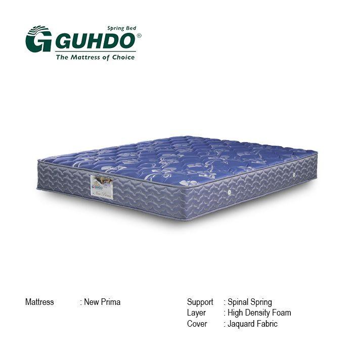 IH |  Springbed GUHDO NEW PRIMA 90 x 200 x 25 cm (Hanya Kasur/Mattress) - Biru  | Perlengkapan ruma