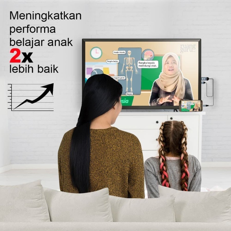 Type C to HDMI Kabel Converter iOS Android Windows ke TV PX MHA-200C