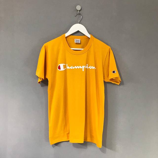 champion yellow tee