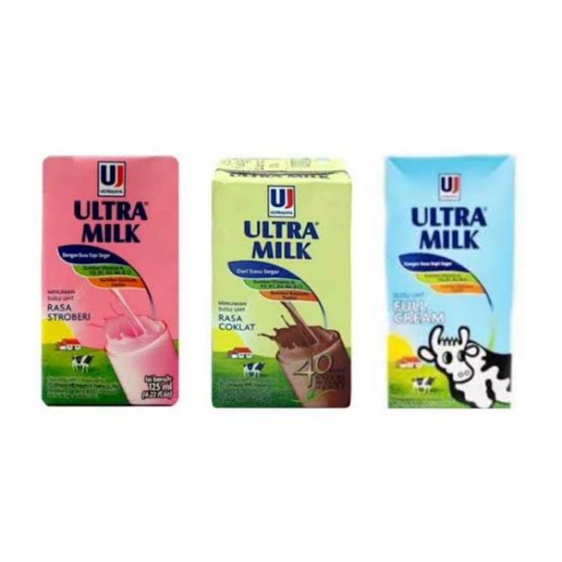 

Uht Ultra Milk all Variant 125ml (Isi 40pcs)