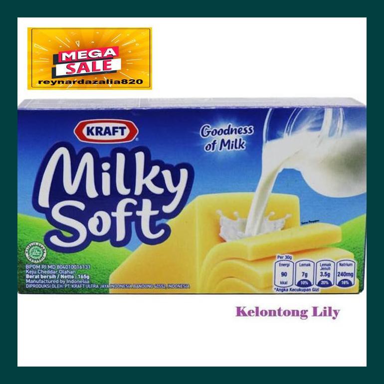 

Reypsum Keju Kraft Milky Soft 165 Gr S30Cryr