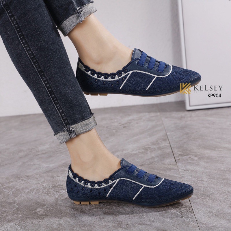 Kelsey Sepatu Slip On Wanita / Sepatu Flat Shoes Wanita  KP904