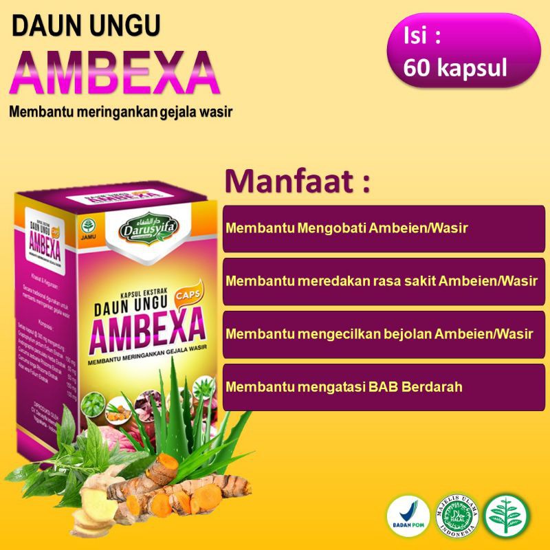 AMBEXA madu dan kapsul