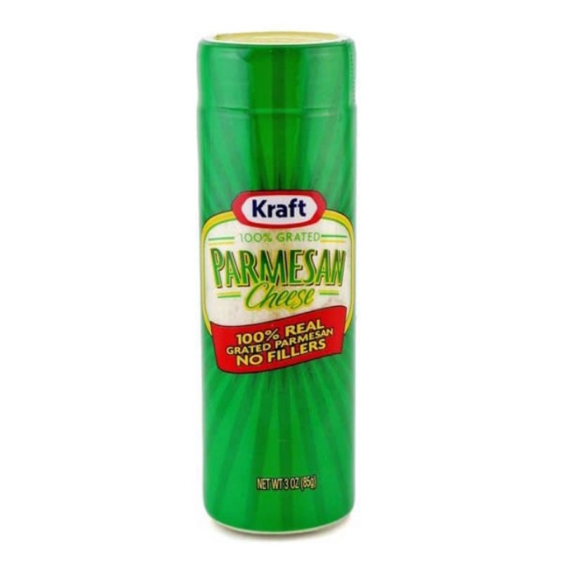 Keju Kraft Parmesan 85 gr Original Halal Termurah