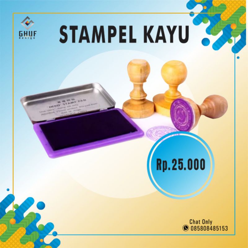 

STAMPEL KAYU CUSTOM