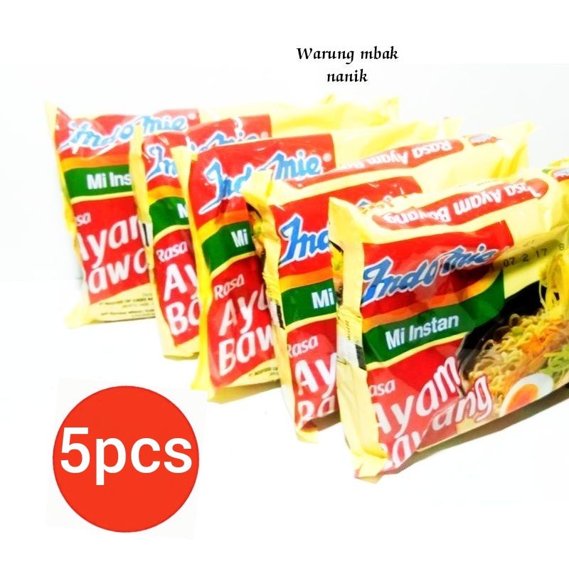 

Mie Indomie ayam bawang 5bungkus