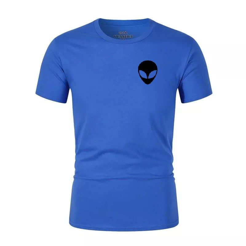 Kaos Pria Alien Baju Oblong Lengan Pendek Tshirt Atasan Lelaki Dewasa Cod