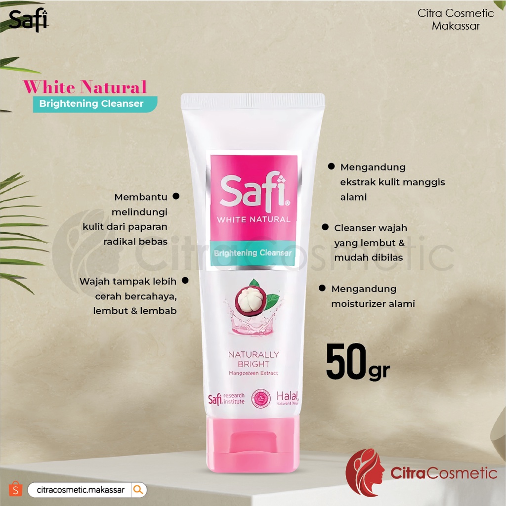 Safi White Natural Magosteen Extract Series Brightening Cleanser | Brightening Cream